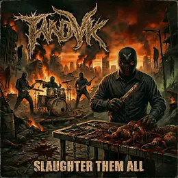 Tandvk — Slaughter Them All official album cover