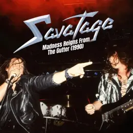 Savatage — Madness Reigns from the Gutter (1990) official album cover