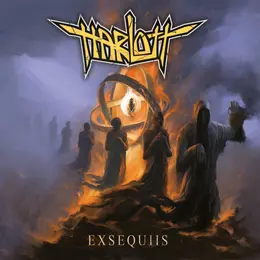 Harlott — Exsequiis official album cover
