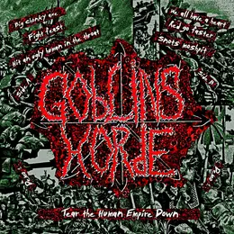 Goblins Horde — Tear the Human Empire Down official album cover