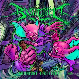 Bulletbelt — Midnight Fistfight official album cover
