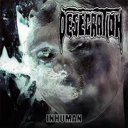 Desecration — Inhuman official album cover