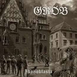Grób — W blasku płonących akt official album cover