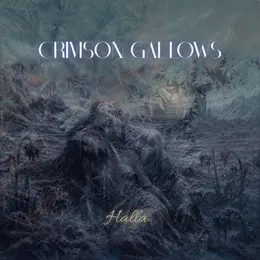 Crimson Gallows — Halla official album cover