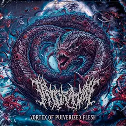Trituration — Vortex of Pulverized Flesh official album cover