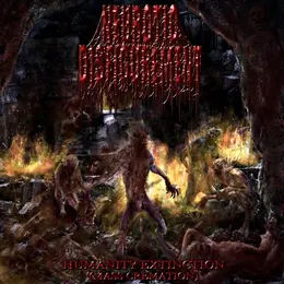 Neurotic Disfigurment — Humanity Extinction (Mass Cremation) official album cover