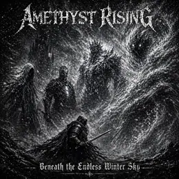 Amethyst Rising Beneath the Endless Winter Sky