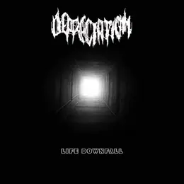 Depreciation — Life Downfall official album cover